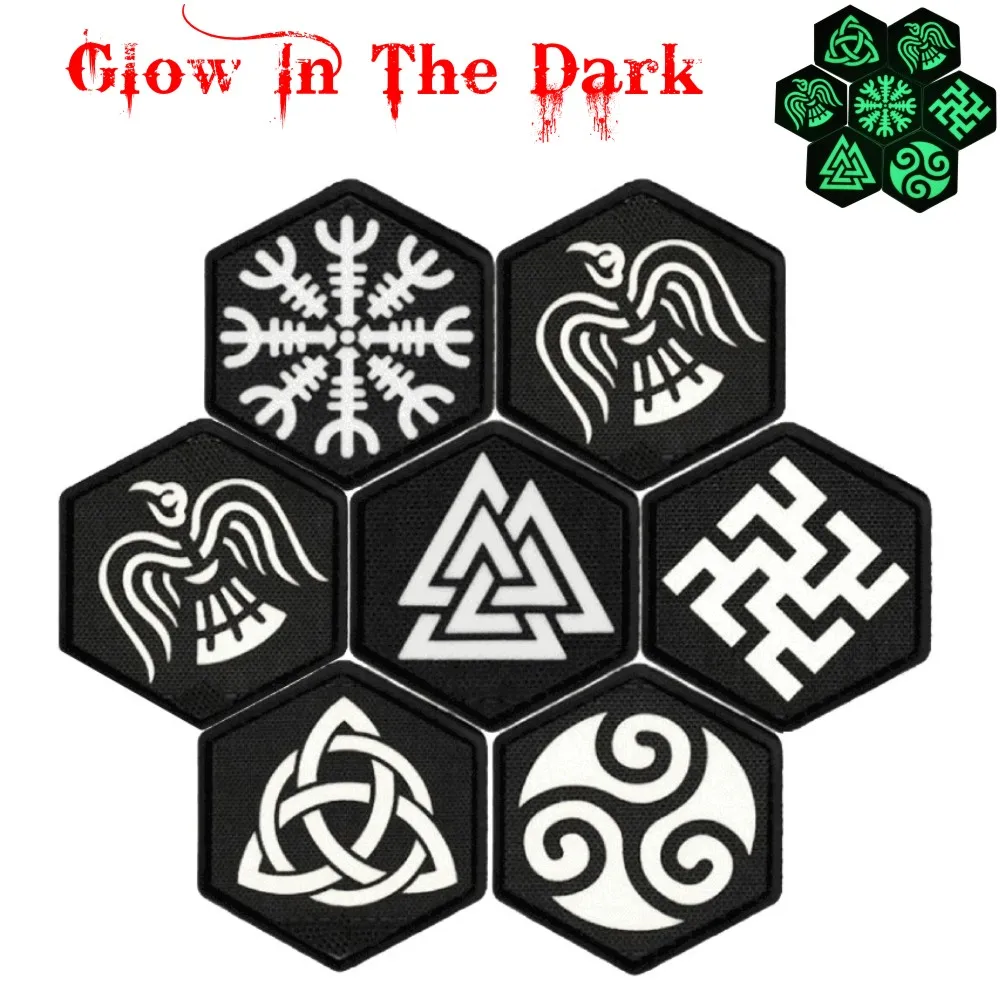Viking Embroidery Patch Armband Glow In The Dark Badge Military Tactical Morale Decorative Leaf Snow Patches Sewing Applique
Viking Embroidery Patch Armband Glow In The Dark Badge Military Tactical Morale Decorative Leaf Snow Patches Sewing Applique