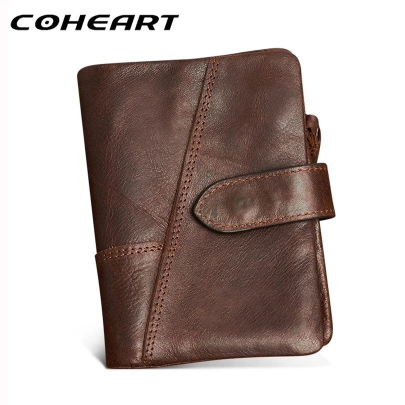 COHEART Genuine Leather Wallet Men Vintage Style Multifunction Men Wallet Purse with zipper pocket removeable cowhide male purse
COHEART Genuine Leather Wallet Men Vintage Style Multifunction Men Wallet Purse with zipper pocket removeable cowhide male purse