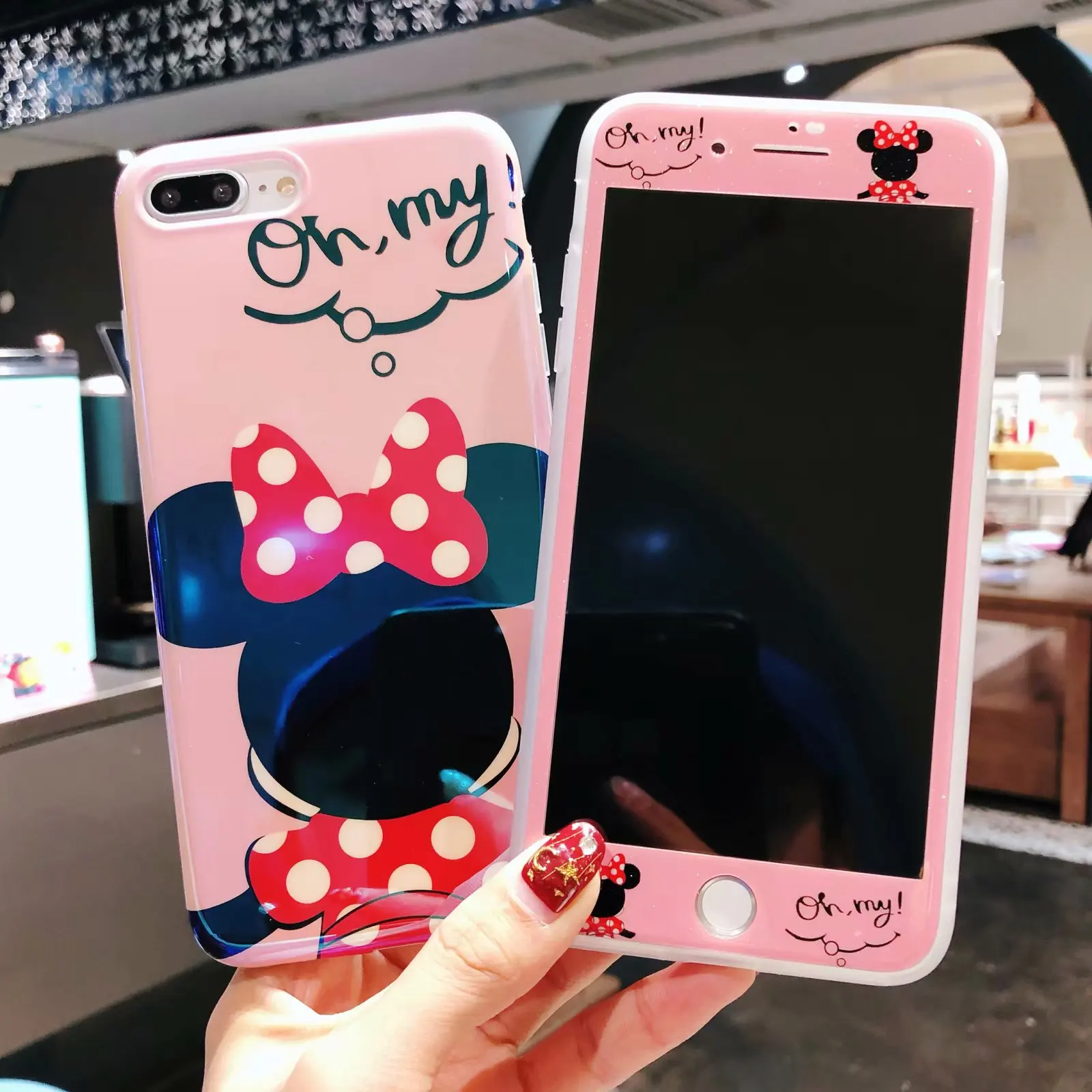 360 Full protection Cover Phone Case + Glass for IPhone X XS Max 8 7 6 S 6S Plus for Iphone7 Iphonex Iphone8 Coque Women Cartoon
360 Full protection Cover Phone Case + Glass for IPhone X XS Max 8 7 6 S 6S Plus for Iphone7 Iphonex Iphone8 Coque Women Cartoon