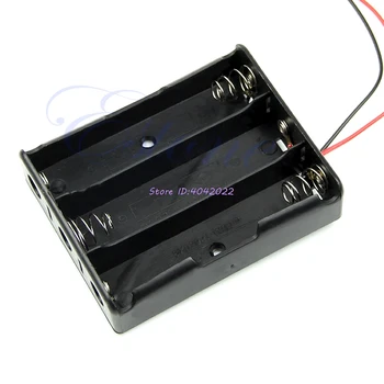 Rechargeable Case Plastic Storage Box Holder For 3 pcs Battery 18650 With 6" Wire Leads
Rechargeable Case Plastic Storage Box Holder For 3 pcs Battery 18650 With 6" Wire Leads