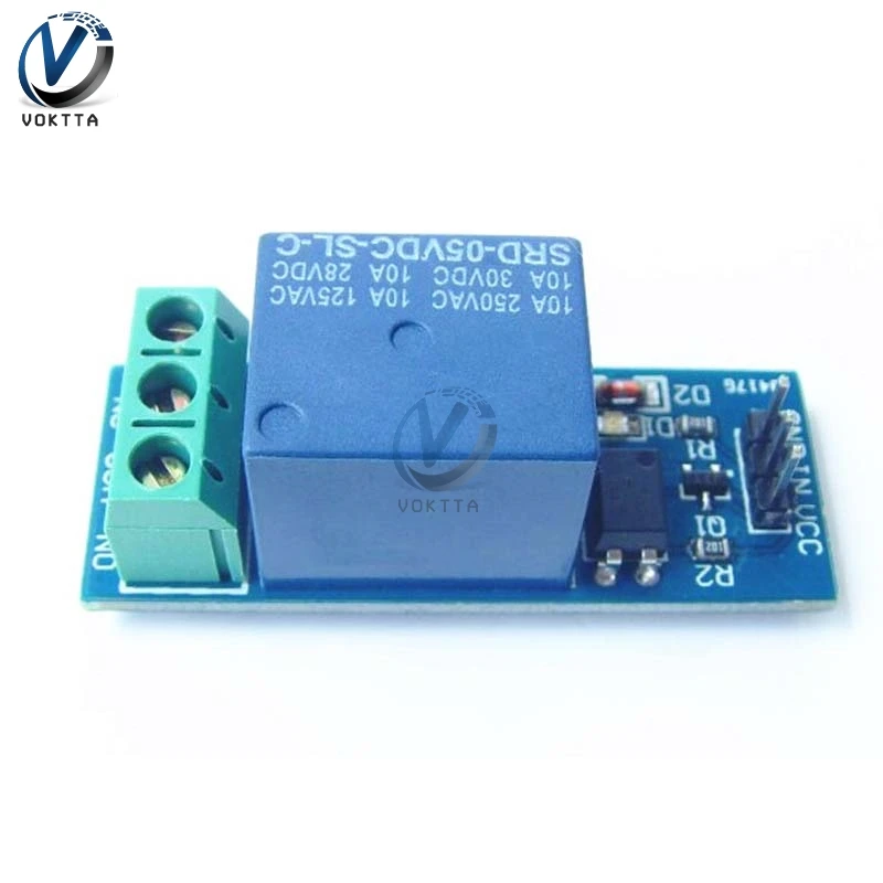5V Relay 1 Channel 10A Timer Delay Relay Module With optocoupler For PIC AVR DSP ARM Control Board For Arduino
5V Relay 1 Channel 10A Timer Delay Relay Module With optocoupler For PIC AVR DSP ARM Control Board For Arduino