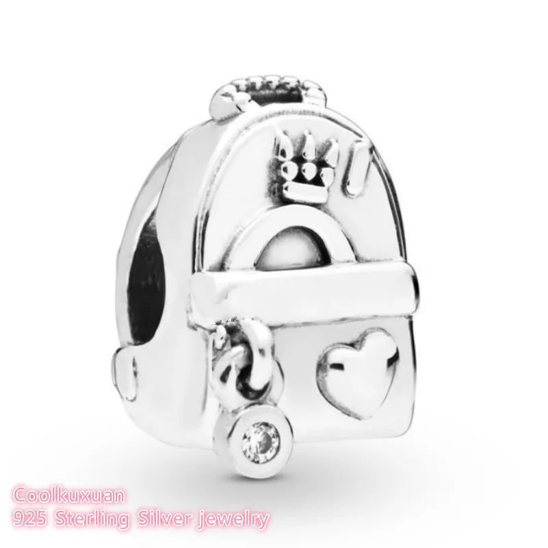 2019 Spring 100% 925 Sterling Silver Adventure Bag, Clear CZ beads Fits Original Brand bracelets Jewelry Making
2019 Spring 100% 925 Sterling Silver Adventure Bag, Clear CZ beads Fits Original Brand bracelets Jewelry Making