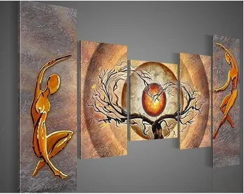 Art Painting 5Pcs Set Hand Painted Red Rich Couples Tree Abstract Landscape Wall Home Decor Oil Painting On Canvas 
Art Painting 5Pcs Set Hand Painted Red Rich Couples Tree Abstract Landscape Wall Home Decor Oil Painting On Canvas