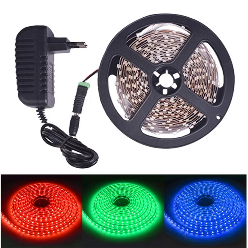 СВЕТОДИОДНАЯ лента SMD 2835 водонепроницаемая гибкая ленточная цветная LED полоска с