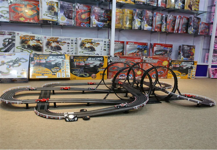 Children Large Orbit electric railcar toys 1450CM full length track racing double game rc car toys boys toys gift
Children Large Orbit electric railcar toys 1450CM full length track racing double game rc car toys boys toys gift