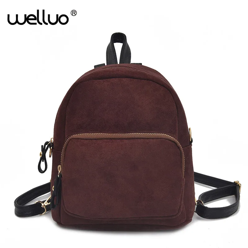 Women Backpack Youth Solid Casual Backpacks Students School Bag Teenage Girls Vintage Mini Faux Suede Rucksack Mochila XA564WB
Women Backpack Youth Solid Casual Backpacks Students School Bag Teenage Girls Vintage Mini Faux Suede Rucksack Mochila XA564WB