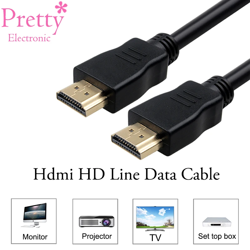 HDMI 1 4 кабели hdmi к Hdmi 5 м 3 свинцовая высокая скорость с Ethernet 1080p для монитора