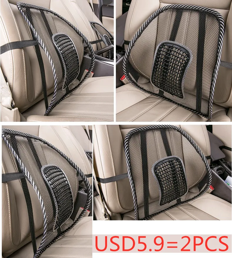 Summer Cooling Mesh Lumbar Ergonomic Car Seat Back Cushion Back Massage Cushion Pad Support Home Office Car Multi function
Summer Cooling Mesh Lumbar Ergonomic Car Seat Back Cushion Back Massage Cushion Pad Support Home Office Car Multi function
