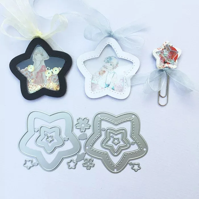 Металлические пресс-формы 3D star Rocker card для скрапбукинга фото/альбома новинка 2019