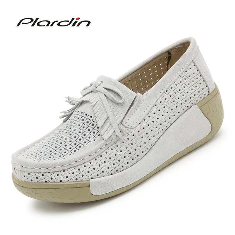 Plardin New Women Flat Platform Loafers Ladies Suede Leather Moccasins Fringe Shoes Slip On Tassel Women's Casual Shoes Creeper
Plardin New Women Flat Platform Loafers Ladies Suede Leather Moccasins Fringe Shoes Slip On Tassel Women's Casual Shoes Creeper