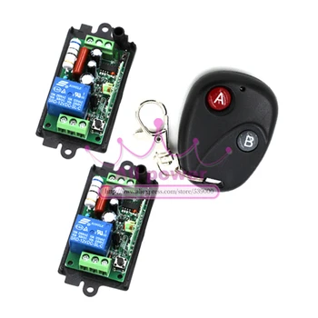 Home wireless remote switch 110V 220v,Power Switch System 2 Receiver& 1 Transmitter 2CH 10A Light Lamp LED SMD ON OFF
Home wireless remote switch 110V 220v,Power Switch System 2 Receiver& 1 Transmitter 2CH 10A Light Lamp LED SMD ON OFF