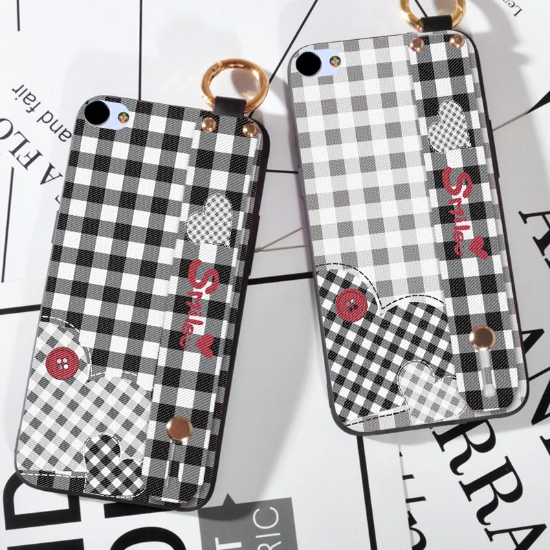 Wrist Strap phone case For Meizu U10 U 10 Lattice Printing Love Silicone Case For Meizu U20 U 20 Cover Cloth
Wrist Strap phone case For Meizu U10 U 10 Lattice Printing Love Silicone Case For Meizu U20 U 20 Cover Cloth