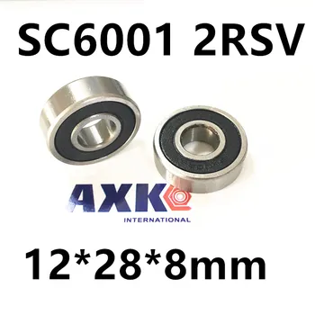 Free Shipping wheel hub novatec bearing sc6001 2rsv 12*28*8mm 6001 stainless steel Si3N4 hybrid ceramic bearing
Free Shipping wheel hub novatec bearing sc6001 2rsv 12*28*8mm 6001 stainless steel Si3N4 hybrid ceramic bearing