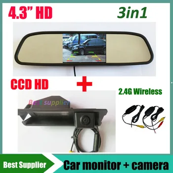 4.3" Rearview mirror car monitor and car backup parking camera for Nissan March Renault logan Sandero car rear view camera
4.3" Rearview mirror car monitor and car backup parking camera for Nissan March Renault logan Sandero car rear view camera