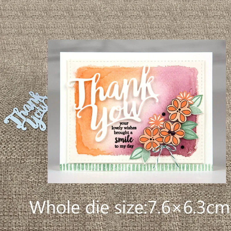 XLDesign Craft Metal Cutting Die cut dies thank you letter scrapbook Album Paper Card Craft Embossing die cuts
XLDesign Craft Metal Cutting Die cut dies thank you letter scrapbook Album Paper Card Craft Embossing die cuts