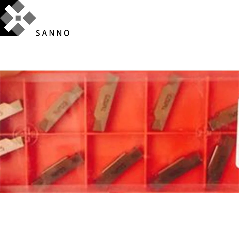 

Free shipping! Inexpensive grooving blade tools N123G2-0300-0002-CM 2135 cnc carbide parting & grooving inserts in China