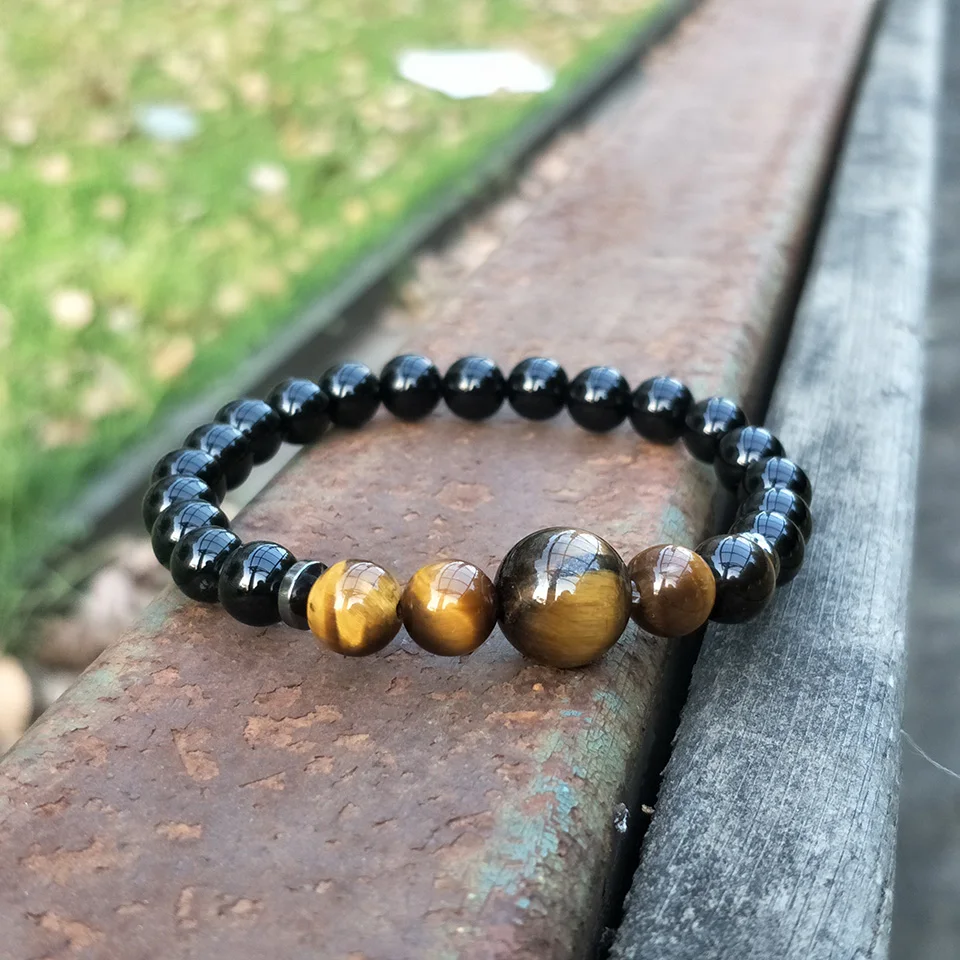 Ailatu Natural Yellow Tiger Eye Stone Bracelet Lucky Energy Retractable Bangle On Sale 8mm Beads Jewelry for Men
Ailatu Natural Yellow Tiger Eye Stone Bracelet Lucky Energy Retractable Bangle On Sale 8mm Beads Jewelry for Men