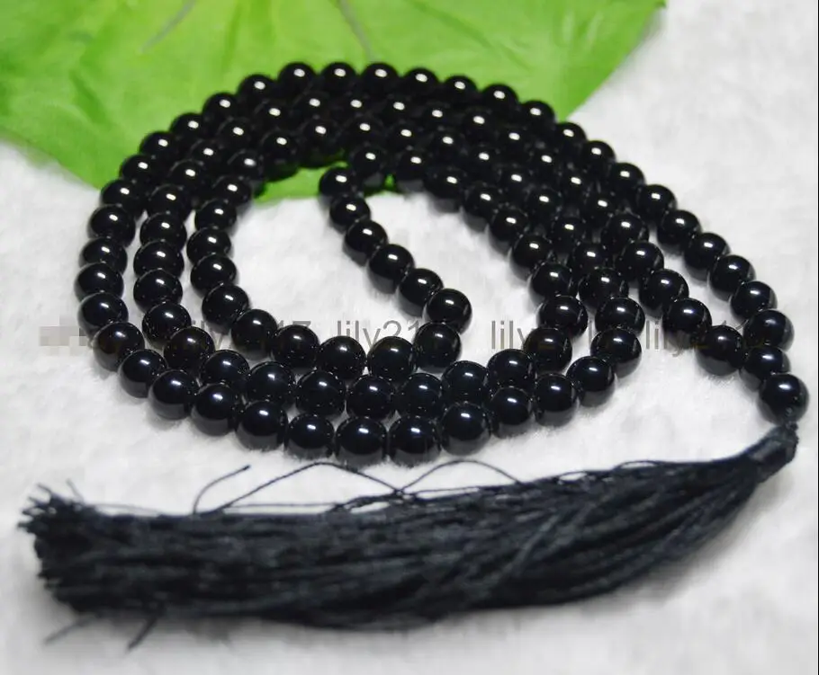 FREE SHIPPING>>>@@ Hot sale new Style >>>>>10mm Natural Black Agate Tibet Buddhist 108 Prayer Bead Mala Necklace meditation
FREE SHIPPING>>>@@ Hot sale new Style >>>>>10mm Natural Black Agate Tibet Buddhist 108 Prayer Bead Mala Necklace meditation
