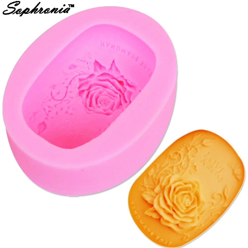 S011 Love rose DIY 3D silicone soap molds fondant cake chocolate molds for the kitchen cake decorating 9.5*7.5*2.9cm
S011 Love rose DIY 3D silicone soap molds fondant cake chocolate molds for the kitchen cake decorating 9.5*7.5*2.9cm