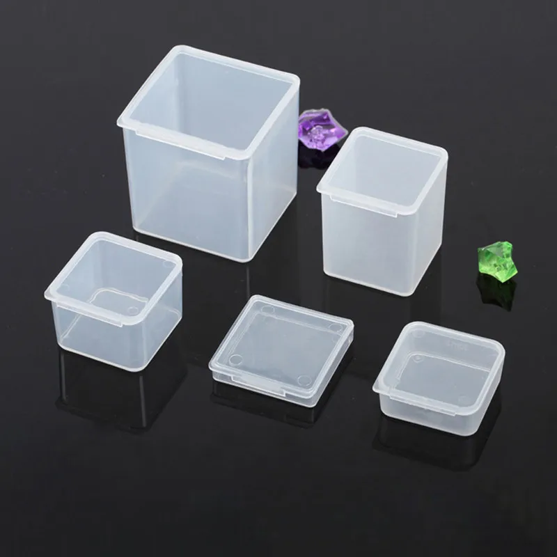 10pcs Square Transparent Plastic Jewelry Storage Boxes Beads Crafts Case Containers Rings Jewelry Display Organizer
10pcs Square Transparent Plastic Jewelry Storage Boxes Beads Crafts Case Containers Rings Jewelry Display Organizer