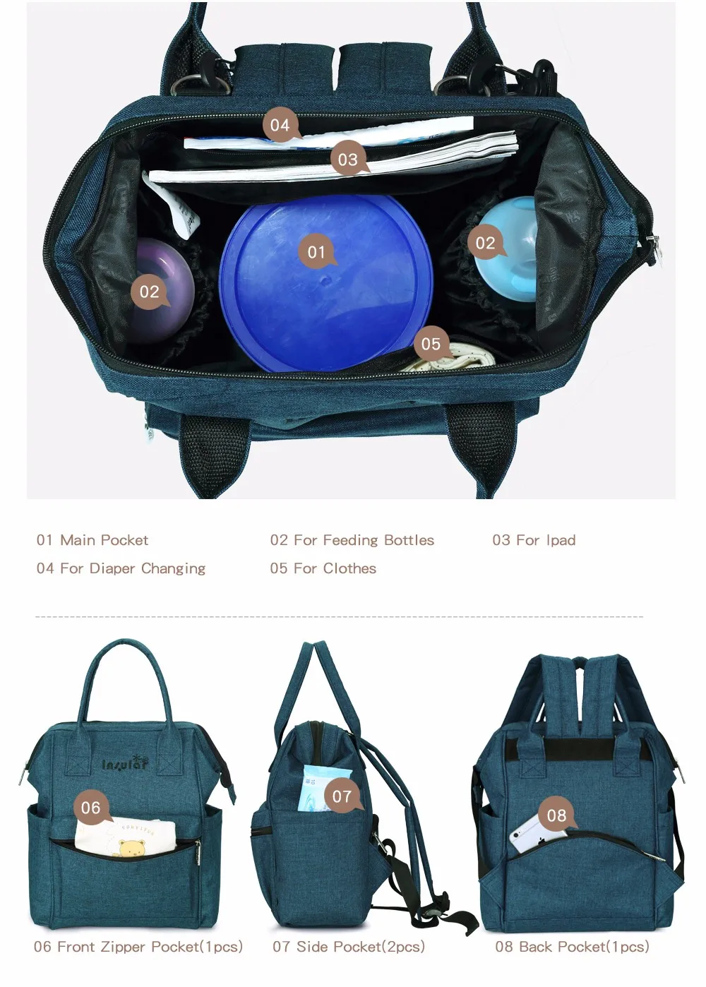 baby diaper backpack 10056 (12)