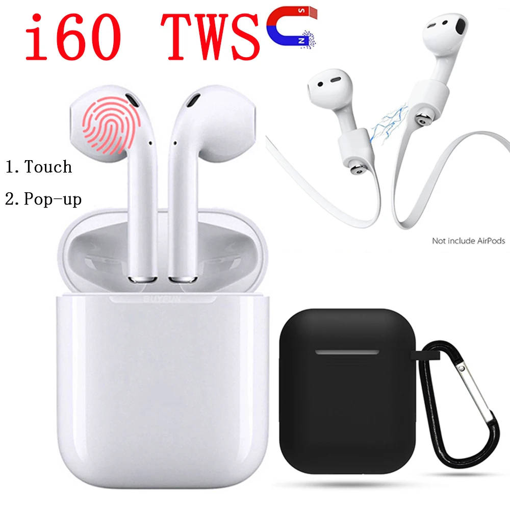 Original I60 TWS Bluetooth 5.0 6D Wireless Touch Control Earbud 1: 1 for Not Airpods Earpods All Cell PK I80 I20 I40 I10 Tws
Original I60 TWS Bluetooth 5.0 6D Wireless Touch Control Earbud 1: 1 for Not Airpods Earpods All Cell PK I80 I20 I40 I10 Tws