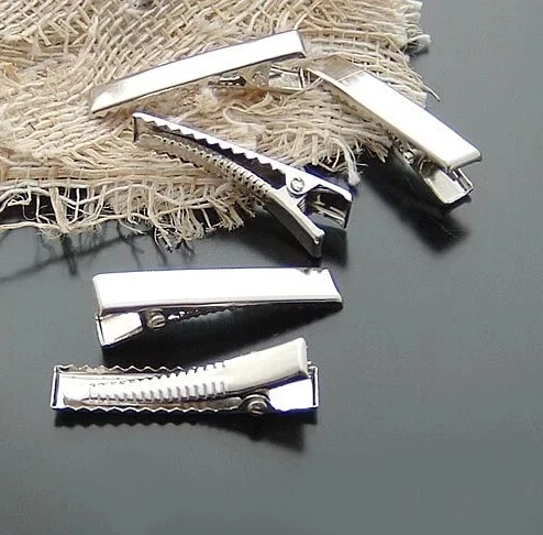 32mm Free Shipping 50pcs/lot Wholesale Metal Single Prong Alligator Aligator Clips Baby Hair Bows Hair Tool
32mm Free Shipping 50pcs/lot Wholesale Metal Single Prong Alligator Aligator Clips Baby Hair Bows Hair Tool
