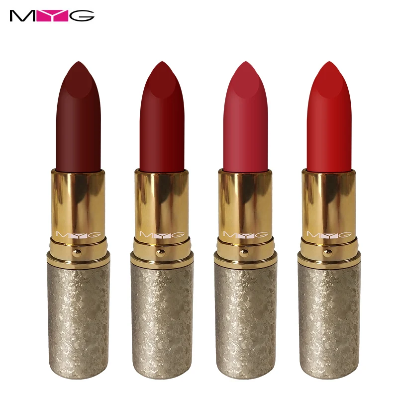MYG 10 Colors Matte Lipsticks professional make up Long Lasting Red Nude Velvet Waterproof Matte Cosmetics maquiagem
MYG 10 Colors Matte Lipsticks professional make up Long Lasting Red Nude Velvet Waterproof Matte Cosmetics maquiagem
