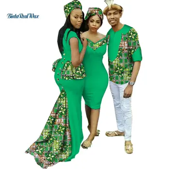Dashiki 3 Pcs Clothes African Clothes Print Draped Long Dresses for Women Bazin Riche Men Shirts African Design Clothing WYQ131
Dashiki 3 Pcs Clothes African Clothes Print Draped Long Dresses for Women Bazin Riche Men Shirts African Design Clothing WYQ131