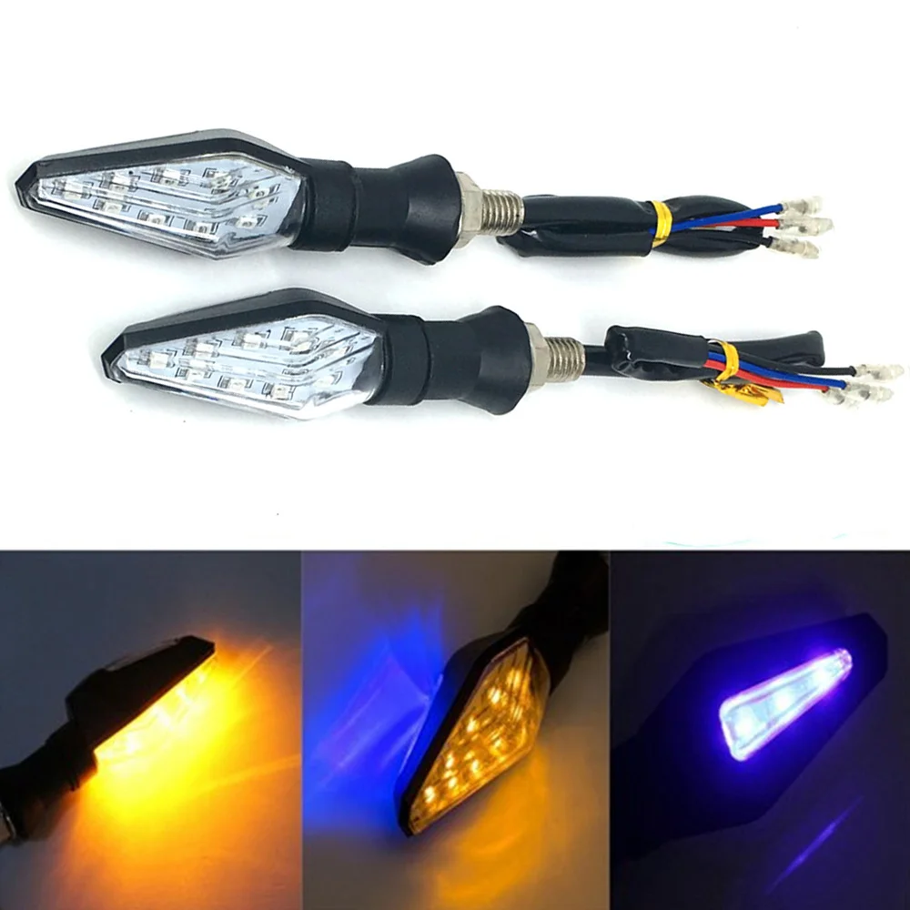 Universal 12V LED Motorcycle Turn Signal Indicators Lights Lamp Turn Signal Flashers Easy to install High quality
Universal 12V LED Motorcycle Turn Signal Indicators Lights Lamp Turn Signal Flashers Easy to install High quality