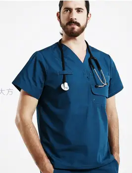 New Unisex Medical Doctor Nurse Uniform Women Short Sleeve Hospital Lab Scrub Set Surgical Operation Overalls High End
New Unisex Medical Doctor Nurse Uniform Women Short Sleeve Hospital Lab Scrub Set Surgical Operation Overalls High End