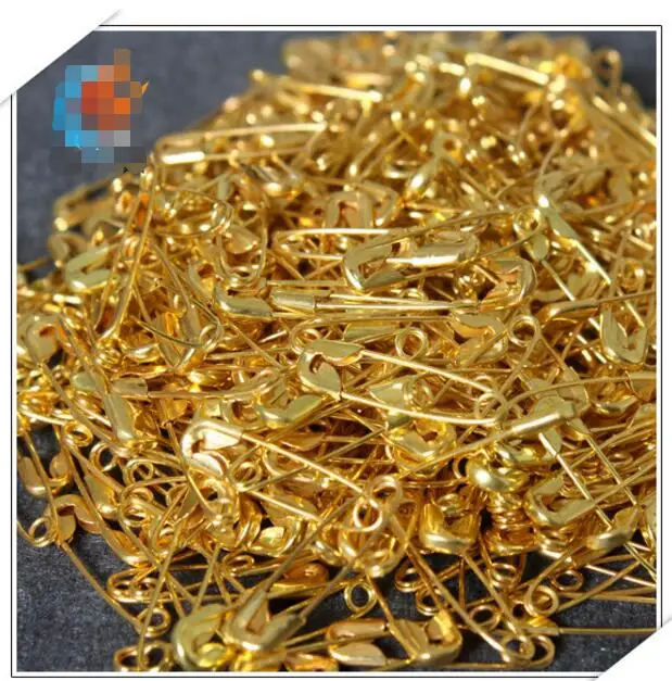 Clothing accessories 18mm safety small pin gold silver black iron pin about 1000 pieces
Clothing accessories 18mm safety small pin gold silver black iron pin about 1000 pieces