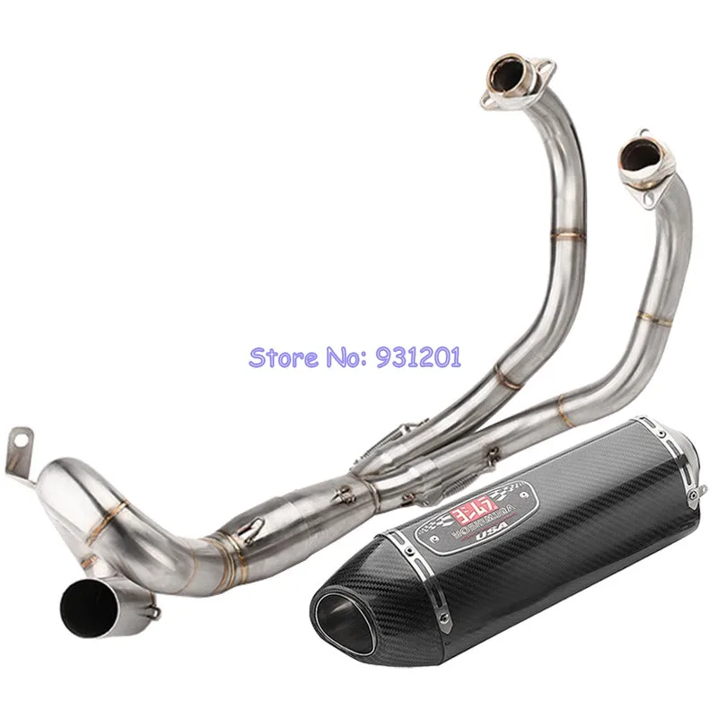 For Yamaha MT07 MT-07 FZ07 FZ-07 XSR700 Full Exhaust System Slip On Motorcycle Link Pipe Headers Yoshimura Muffler DB Killer
For Yamaha MT07 MT-07 FZ07 FZ-07 XSR700 Full Exhaust System Slip On Motorcycle Link Pipe Headers Yoshimura Muffler DB Killer
