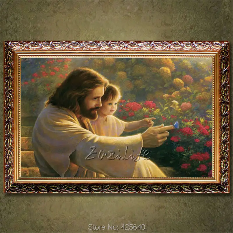 Household adornment Christ Jesus loved children painting decorative painting, print in wall stickers Giclee art home decoration
Household adornment Christ Jesus loved children painting decorative painting, print in wall stickers Giclee art home decoration