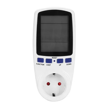 LCD Display Electricity Usage Monitor Power Meter EU Plug Home Energy Watt Volt Amps Wattage KWH Consumption Analyzer 
LCD Display Electricity Usage Monitor Power Meter EU Plug Home Energy Watt Volt Amps Wattage KWH Consumption Analyzer