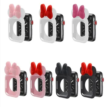 50pcs Cute Minnie Watch Watchbands Soft Case For iWatch Series 1 2 3 4 Cover For Apple Watch 38 44mm 40mm 42mm Cute Mickey Mouse
50pcs Cute Minnie Watch Watchbands Soft Case For iWatch Series 1 2 3 4 Cover For Apple Watch 38 44mm 40mm 42mm Cute Mickey Mouse