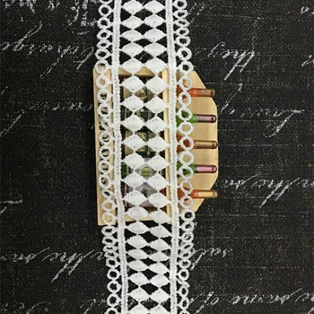 15Yards 4cm Soluble Milk Silk Lace Trim Knitting Wedding Embroidered Diy Handmade Patchwork Ribbon Sewing Supplies Crafts
15Yards 4cm Soluble Milk Silk Lace Trim Knitting Wedding Embroidered Diy Handmade Patchwork Ribbon Sewing Supplies Crafts