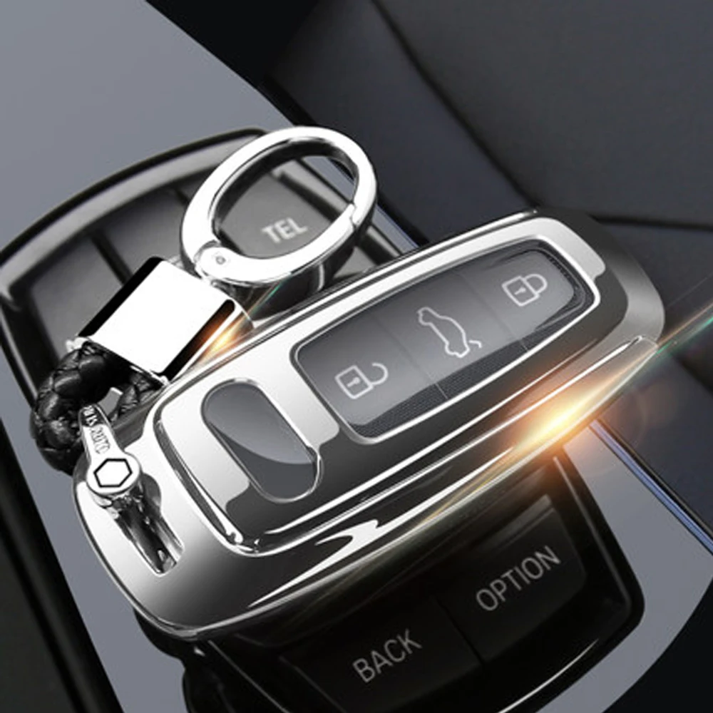 TPU Car Key Case Cover Soft For Audi A4L A6L A7 A5 A8 Q5 2019 Remote Fob Smart Shell Protect Sport Protector
TPU Car Key Case Cover Soft For Audi A4L A6L A7 A5 A8 Q5 2019 Remote Fob Smart Shell Protect Sport Protector