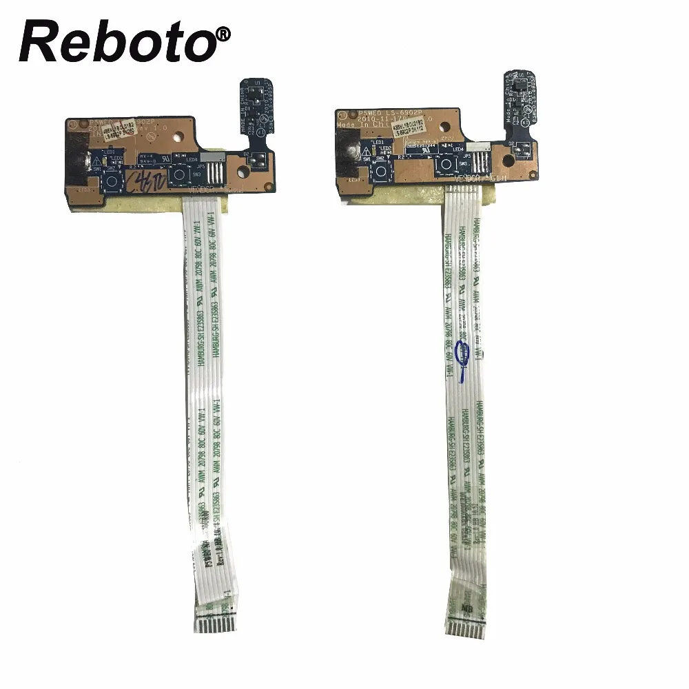 Reboto Original For ACER Aspire 5750 5750G Series Power Button Board With Cable P5WE0 LS-6902P 100% Tested Fast Ship
Reboto Original For ACER Aspire 5750 5750G Series Power Button Board With Cable P5WE0 LS-6902P 100% Tested Fast Ship