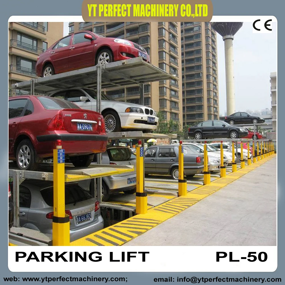PL-50 Underground type three layers Parking Lift for 3 cars
PL-50 Underground type three layers Parking Lift for 3 cars