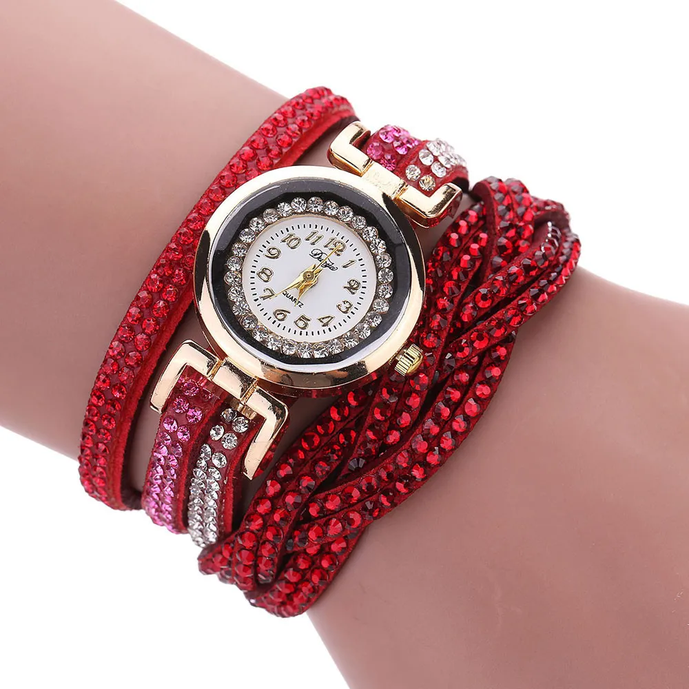 Fashion Women Luxury Crystal Women Gold Bracelet Quartz Wristwatch Rhinestone Watches New130
Fashion Women Luxury Crystal Women Gold Bracelet Quartz Wristwatch Rhinestone Watches New130