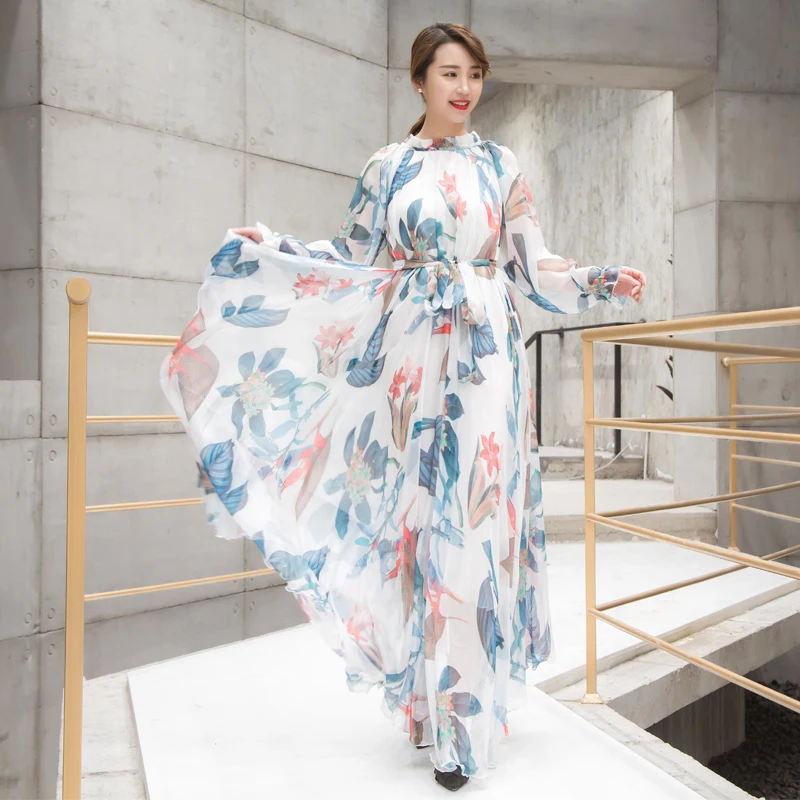 Long Sleeve Dress White Tropical Beach Vintage Maxi Dresses Boho Casual O Neck Belt Tunic Draped Plus Size Dress Flowy sundress
Long Sleeve Dress White Tropical Beach Vintage Maxi Dresses Boho Casual O Neck Belt Tunic Draped Plus Size Dress Flowy sundress