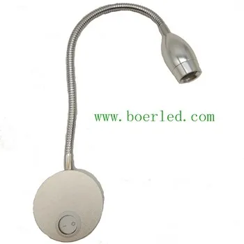 flexible led bed headboard reading light