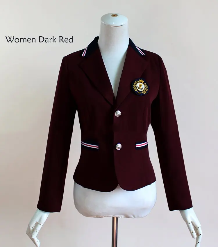 Red-rimmed suit anime Cosplay High school cosplay Suit jacket Slim JD DK men and women Dark Red blue School uniforms
Red-rimmed suit anime Cosplay High school cosplay Suit jacket Slim JD DK men and women Dark Red blue School uniforms