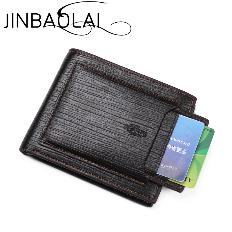 JINBAOLAI Men Wallets Credit Card Holder Small Money Design Dollar Slim Purse Clip Wallet Money Carteira Masculina
JINBAOLAI Men Wallets Credit Card Holder Small Money Design Dollar Slim Purse Clip Wallet Money Carteira Masculina