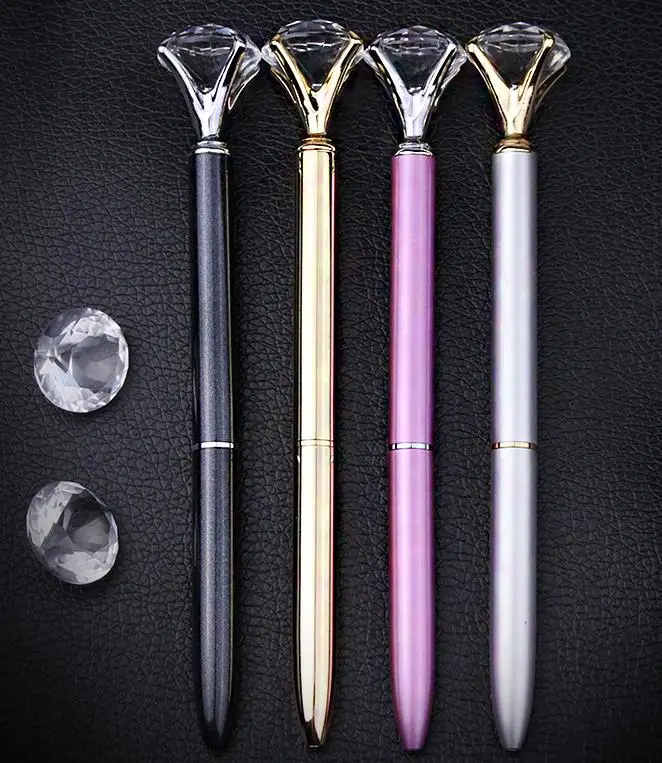 Back To School Students Gift Ballpoint Pen Creative Rhinestone Crystal Head Ball Pens Children Birthday Party Favors bag filler
Back To School Students Gift Ballpoint Pen Creative Rhinestone Crystal Head Ball Pens Children Birthday Party Favors bag filler