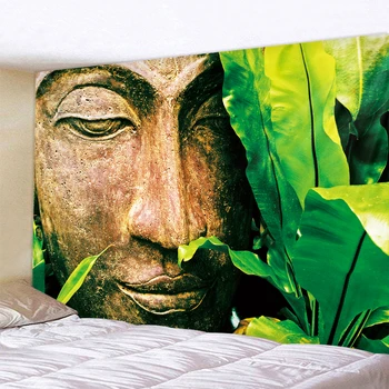 Buddha Statue Next To The Green Leaves Prainted Wall Hanging Tapestry Mandala Bohemia 5 Sizes Travel Sleeping Pad 
Buddha Statue Next To The Green Leaves Prainted Wall Hanging Tapestry Mandala Bohemia 5 Sizes Travel Sleeping Pad