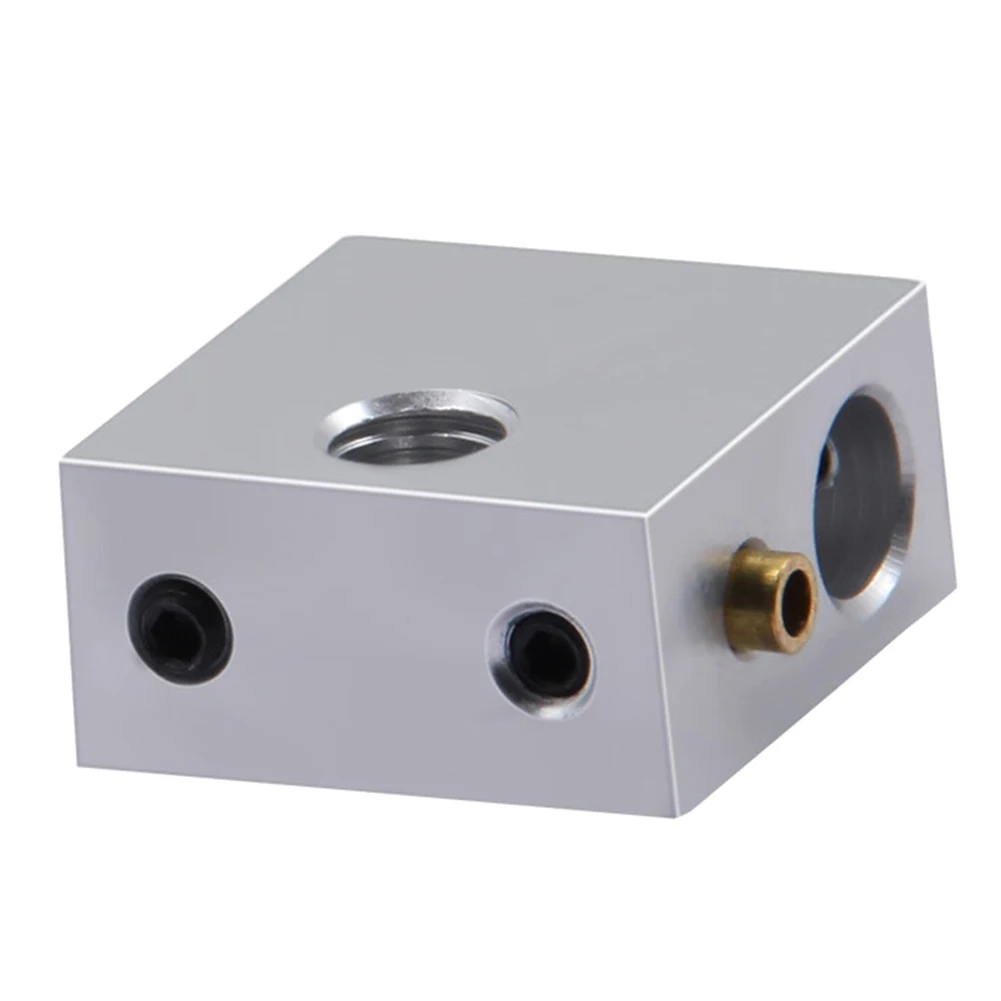 Extruder Accessories 3D Printer Heater Block Heating Mini MK7 MK8 Professional Hole Durable Practical Print Head Parts Aluminum 
Extruder Accessories 3D Printer Heater Block Heating Mini MK7 MK8 Professional Hole Durable Practical Print Head Parts Aluminum