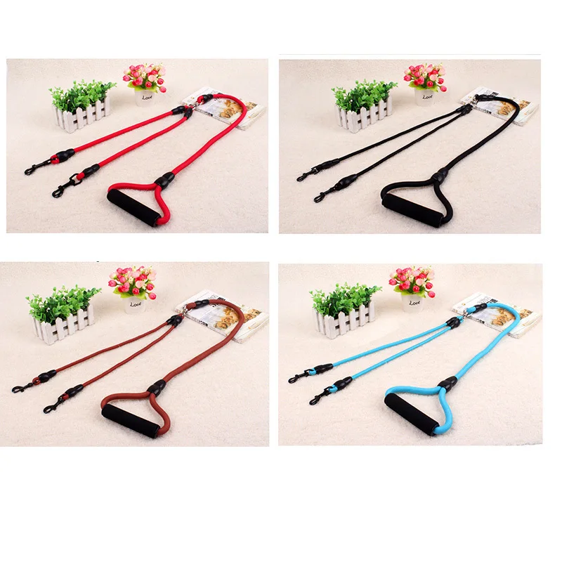 Hot Sale Double-head Pet Nylon Dog Leash Extended Walking Running Jogging Dog Lead Hand Made Double Headed Traction Rope
Hot Sale Double-head Pet Nylon Dog Leash Extended Walking Running Jogging Dog Lead Hand Made Double Headed Traction Rope