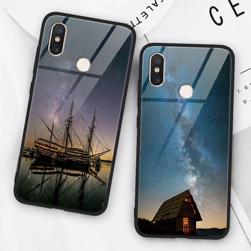 Tempered Glass Case For Xiaomi Redmi Note S2 6 5 Pro Plus Fundas For Mi A2 8 Lite Mix 2 2S Pattern Cover Case For Huawei Y9 2018
Tempered Glass Case For Xiaomi Redmi Note S2 6 5 Pro Plus Fundas For Mi A2 8 Lite Mix 2 2S Pattern Cover Case For Huawei Y9 2018